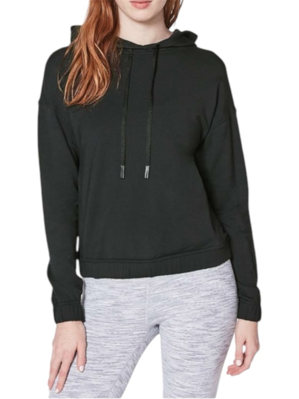 Lululemon Twisted & Tucked Pullover Black Womens Size 6